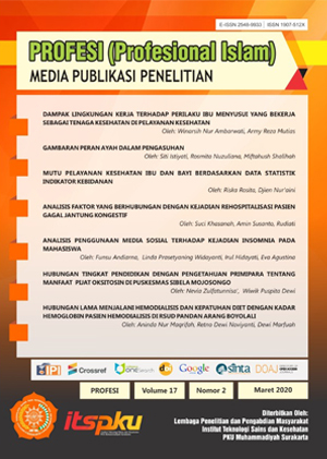 					View Vol. 17 No. 2 (2020): Profesi (Profesional Islam) : Media Publikasi Penelitian
				